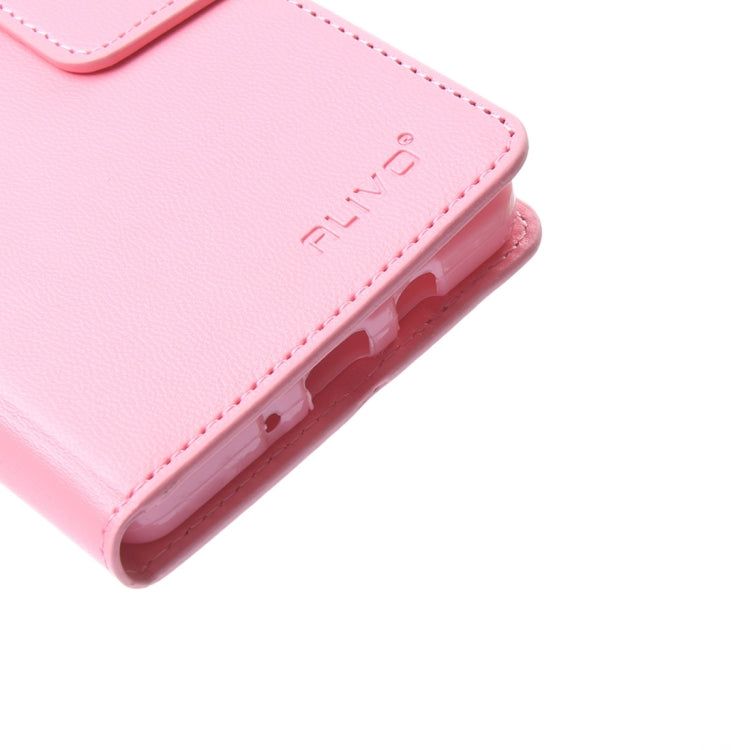 For Galaxy A7 / A700 ALIVO Horizontal Flip Solid Color Oil Edge Leather Case with Card Slots & Holder & Wallet