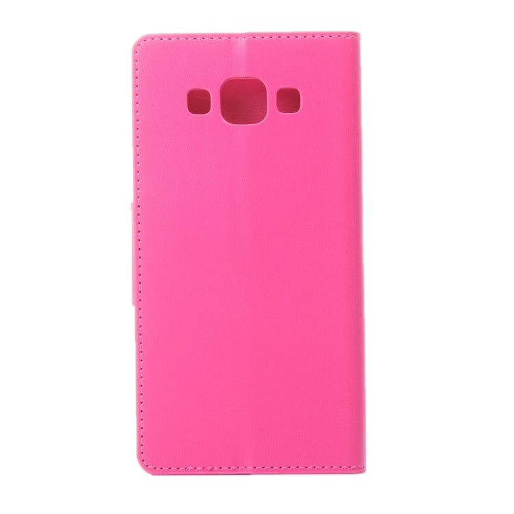 For Galaxy A7 / A700 ALIVO Horizontal Flip Solid Color Oil Edge Leather Case with Card Slots & Holder & Wallet