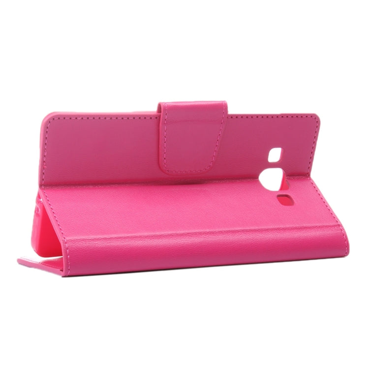 For Galaxy A7 / A700 ALIVO Horizontal Flip Solid Color Oil Edge Leather Case with Card Slots & Holder & Wallet