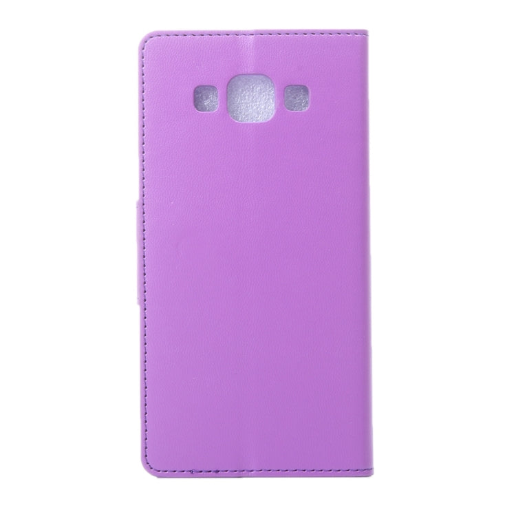 For Galaxy A7 / A700 ALIVO Horizontal Flip Solid Color Oil Edge Leather Case with Card Slots & Holder & Wallet