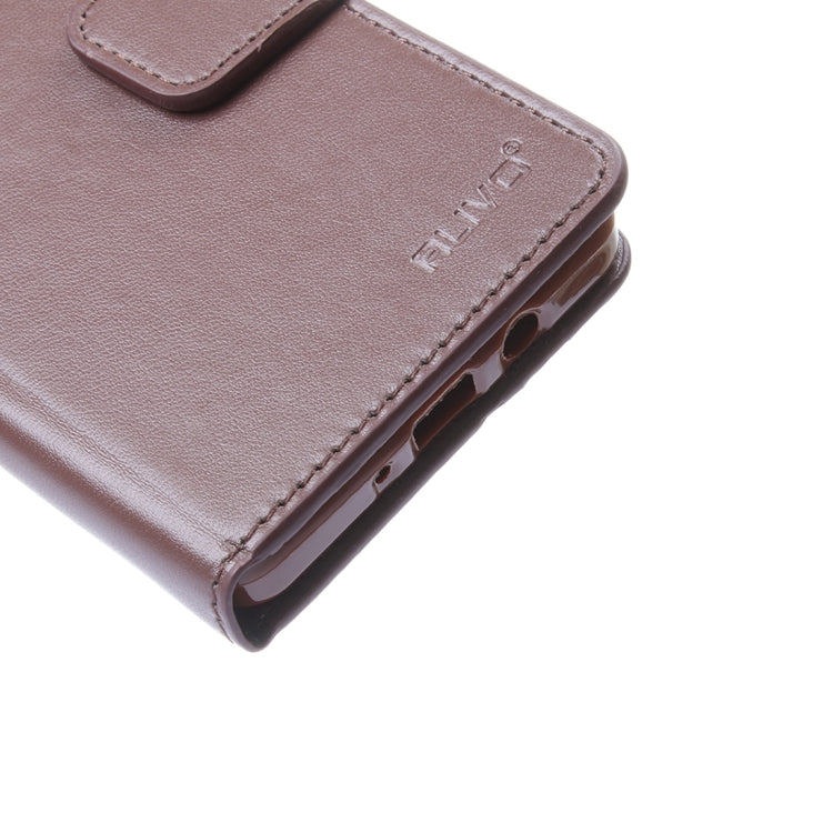 For Galaxy A7 / A700 ALIVO Horizontal Flip Solid Color Oil Edge Leather Case with Card Slots & Holder & Wallet