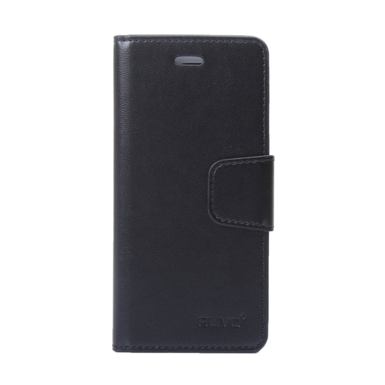 For Galaxy A8 / A800 ALIVO Horizontal Flip Solid Color Oil Edge Leather Case with Card Slots & Holder & Wallet