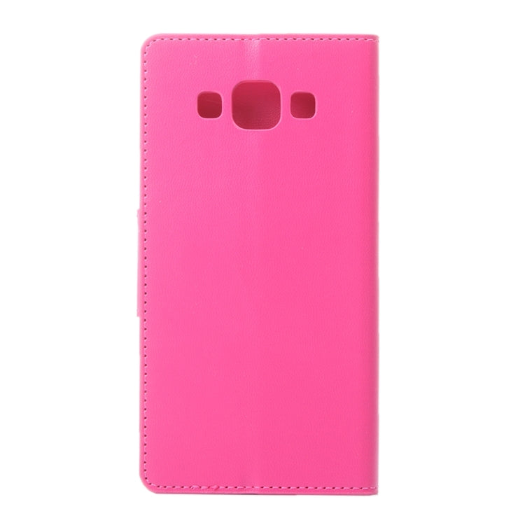 For Galaxy A8 / A800 ALIVO Horizontal Flip Solid Color Oil Edge Leather Case with Card Slots & Holder & Wallet