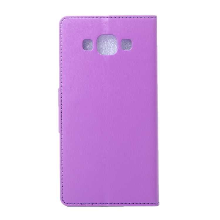 For Galaxy A8 / A800 ALIVO Horizontal Flip Solid Color Oil Edge Leather Case with Card Slots & Holder & Wallet