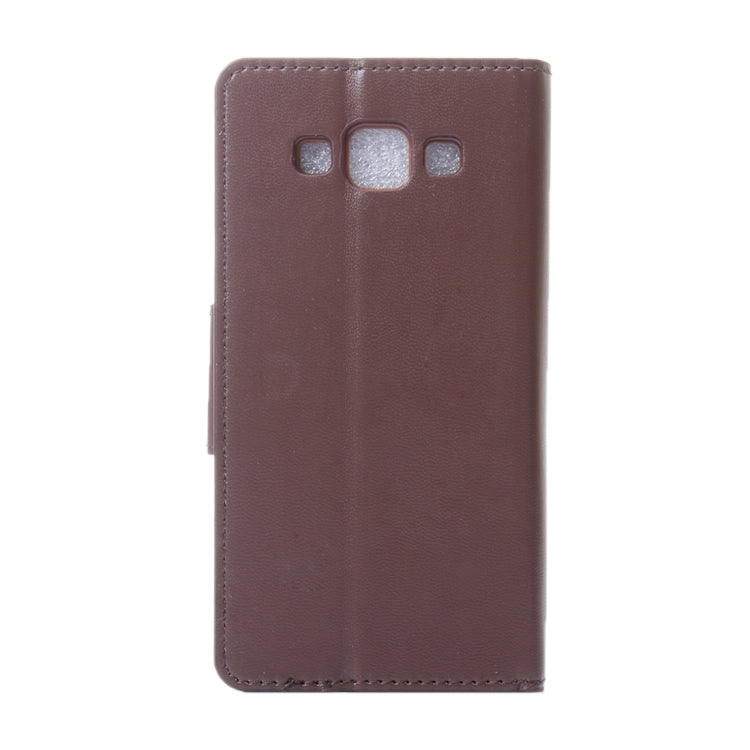 For Galaxy A8 / A800 ALIVO Horizontal Flip Solid Color Oil Edge Leather Case with Card Slots & Holder & Wallet