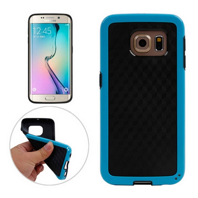 For Galaxy S6 Edge / G925 Honeycomb Texture TPU Protective Case