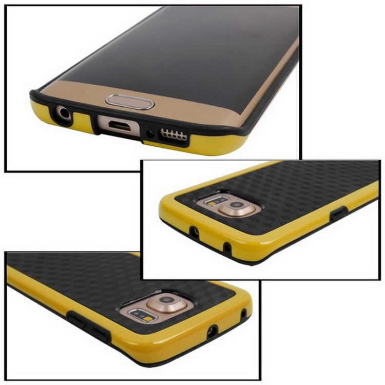 For Galaxy S6 Edge / G925 Honeycomb Texture TPU Protective Case