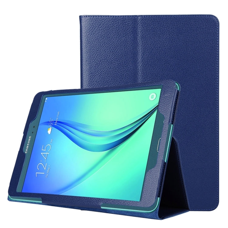 Litchi Texture Horizontal Flip Solid Color Leather Case with Two-Folding Holder for Galaxy Tab A 8.0 / T350