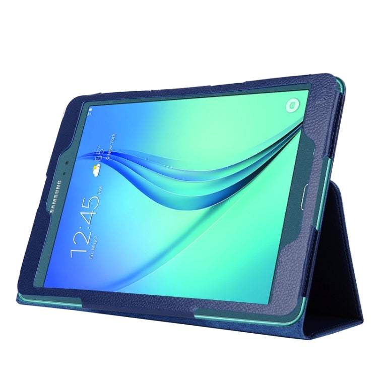 Litchi Texture Horizontal Flip Solid Color Leather Case with Two-Folding Holder for Galaxy Tab A 8.0 / T350