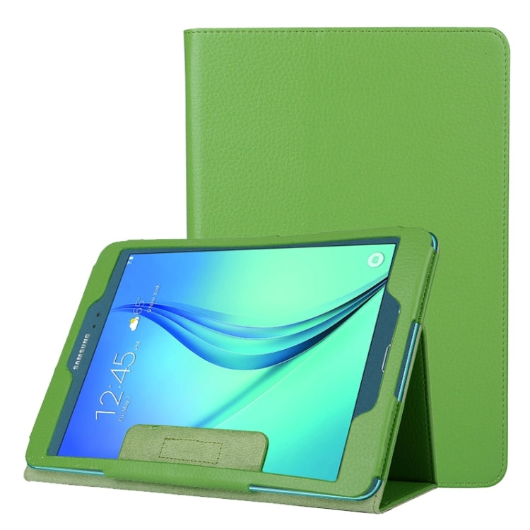 Litchi Texture Horizontal Flip Solid Color Leather Case with Two-Folding Holder for Galaxy Tab A 8.0 / T350