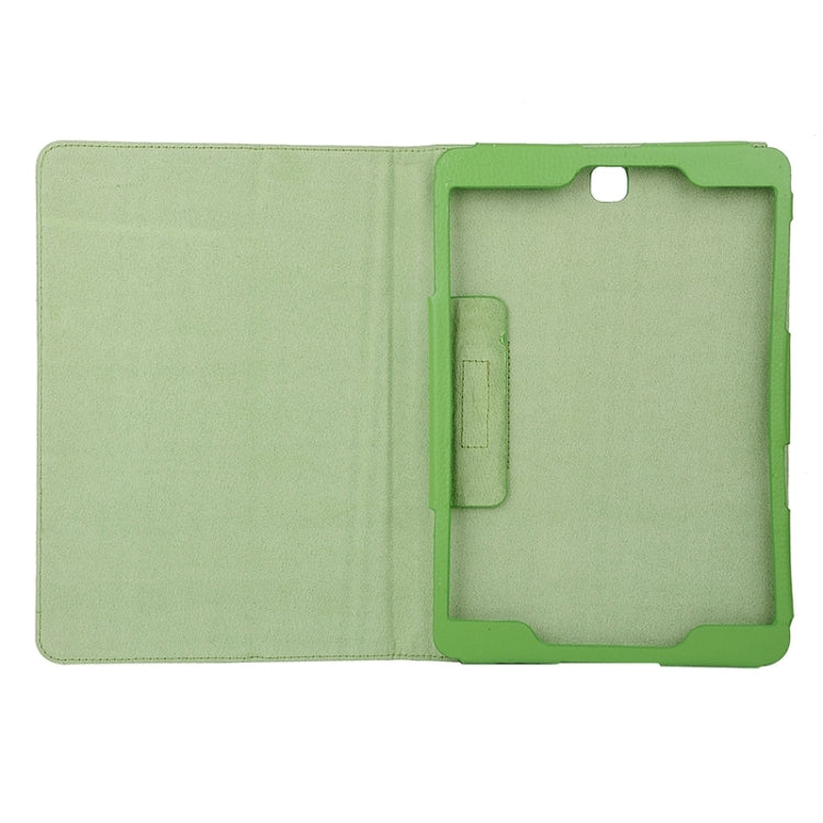 Litchi Texture Horizontal Flip Solid Color Leather Case with Two-Folding Holder for Galaxy Tab A 8.0 / T350