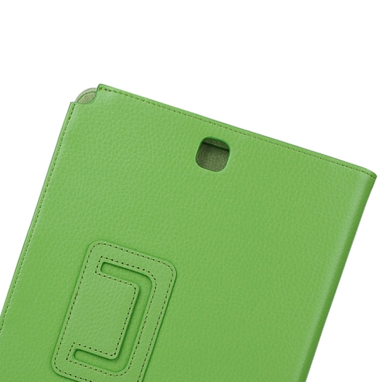 Litchi Texture Horizontal Flip Solid Color Leather Case with Two-Folding Holder for Galaxy Tab A 8.0 / T350