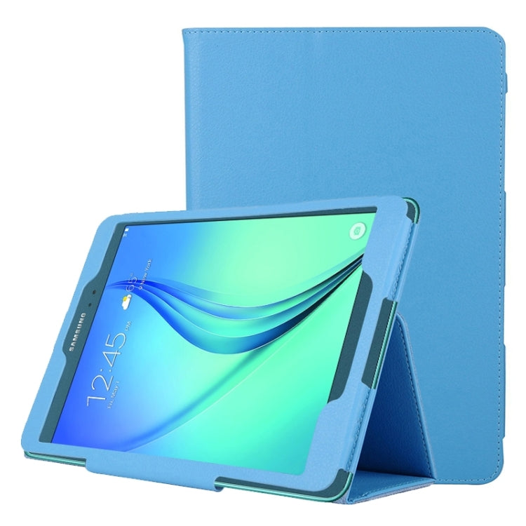 Litchi Texture Horizontal Flip Solid Color Leather Case with Two-Folding Holder for Galaxy Tab A 8.0 / T350
