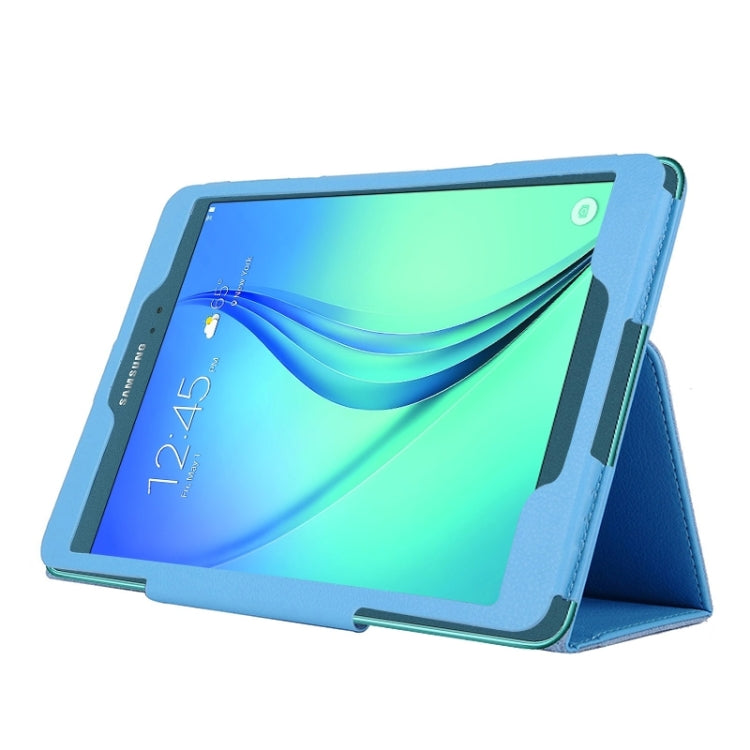 Litchi Texture Horizontal Flip Solid Color Leather Case with Two-Folding Holder for Galaxy Tab A 8.0 / T350