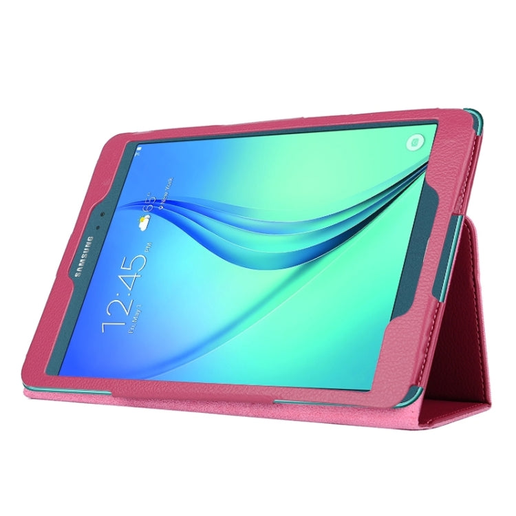 Litchi Texture Horizontal Flip Solid Color Leather Case with Two-Folding Holder for Galaxy Tab A 8.0 / T350