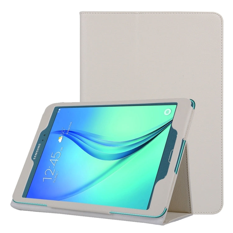 Litchi Texture Horizontal Flip Solid Color Leather Case with Two-Folding Holder for Galaxy Tab A 8.0 / T350
