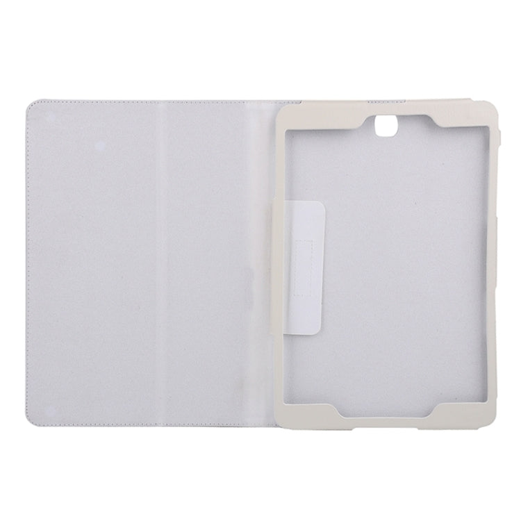 Litchi Texture Horizontal Flip Solid Color Leather Case with Two-Folding Holder for Galaxy Tab A 8.0 / T350
