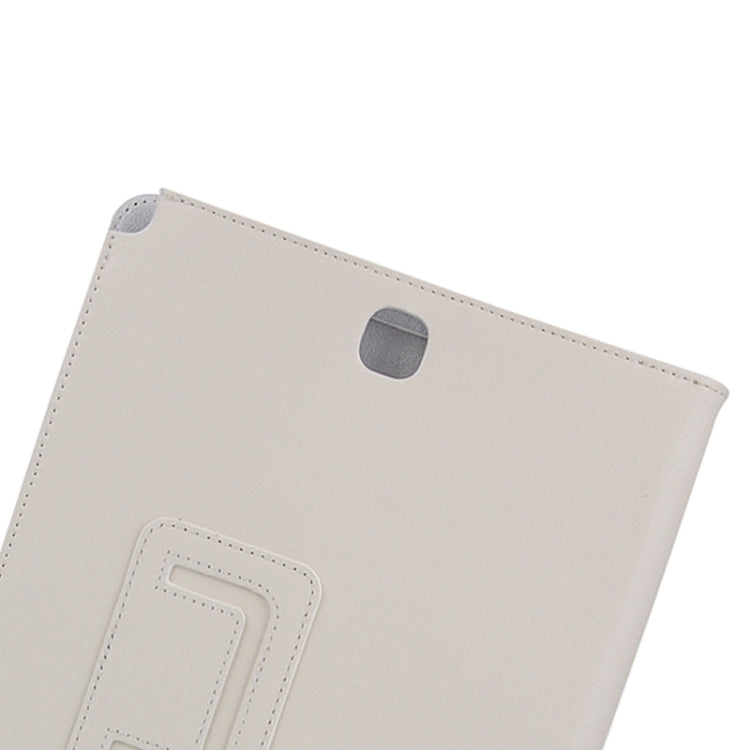 Litchi Texture Horizontal Flip Solid Color Leather Case with Two-Folding Holder for Galaxy Tab A 8.0 / T350