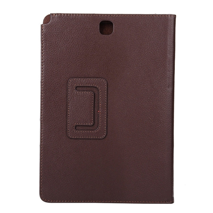 Litchi Texture Horizontal Flip Solid Color Leather Case with Two-Folding Holder for Galaxy Tab A 8.0 / T350
