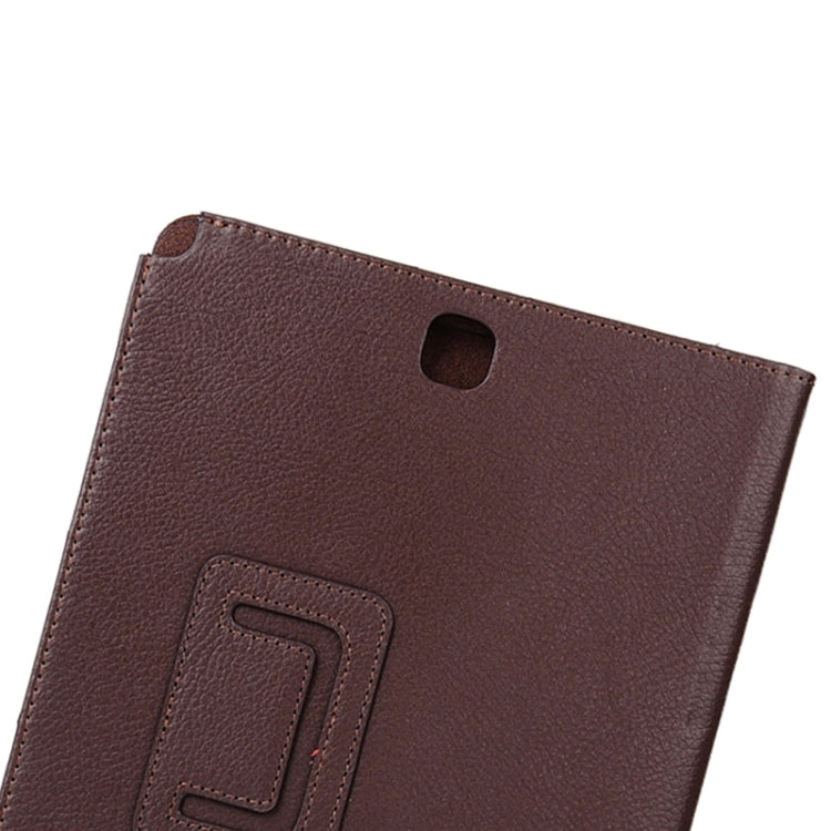 Litchi Texture Horizontal Flip Solid Color Leather Case with Two-Folding Holder for Galaxy Tab A 8.0 / T350