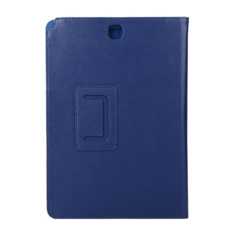 Litchi Texture Horizontal Flip Solid Color Leather Case with Two-Folding Holder for Galaxy Tab A 9.7 / T550
