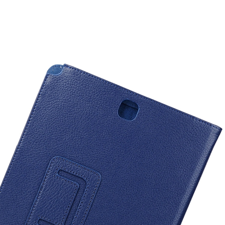 Litchi Texture Horizontal Flip Solid Color Leather Case with Two-Folding Holder for Galaxy Tab A 9.7 / T550