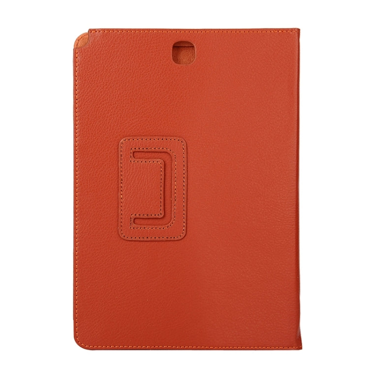 Litchi Texture Horizontal Flip Solid Color Leather Case with Two-Folding Holder for Galaxy Tab A 9.7 / T550