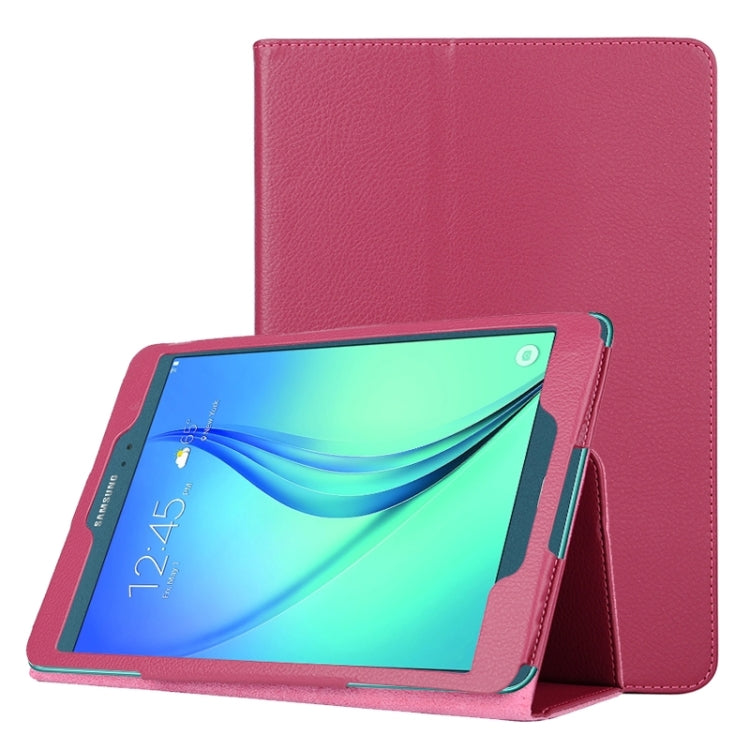Litchi Texture Horizontal Flip Solid Color Leather Case with Two-Folding Holder for Galaxy Tab A 9.7 / T550