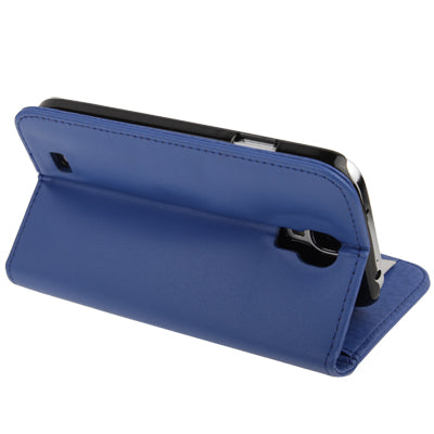 Horizontal Flip Leather Case with Card Slots & Holder for Galaxy S IV / i9500