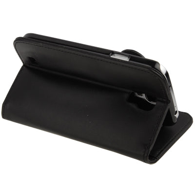 Horizontal Flip Leather Case with Card Slots & Holder for Galaxy S IV / i9500