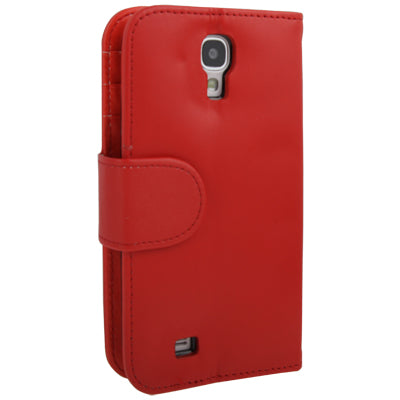 Horizontal Flip Leather Case with Card Slots & Holder for Galaxy S IV / i9500