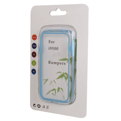 Transparent Silicon + Plastic Bumper Frame for Galaxy S IV / i9500