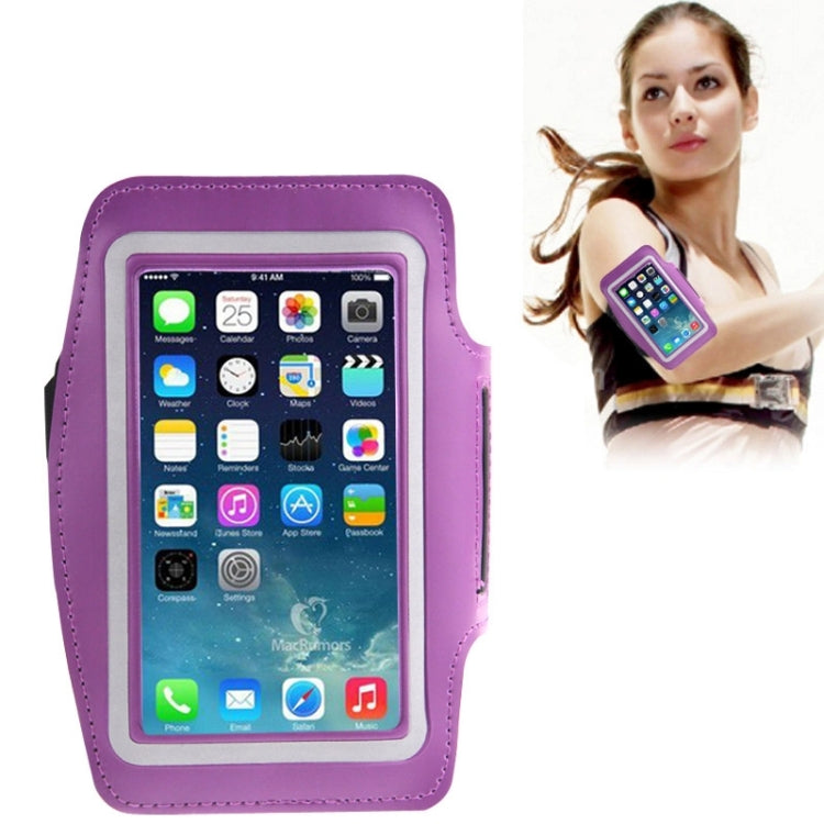 Universal PU Sports Armband Case with Earphone Hole for iPhone
