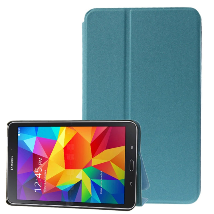 Frosted Texture Flip Leather Case with Holder for Galaxy Tab 4 8.0 / T330