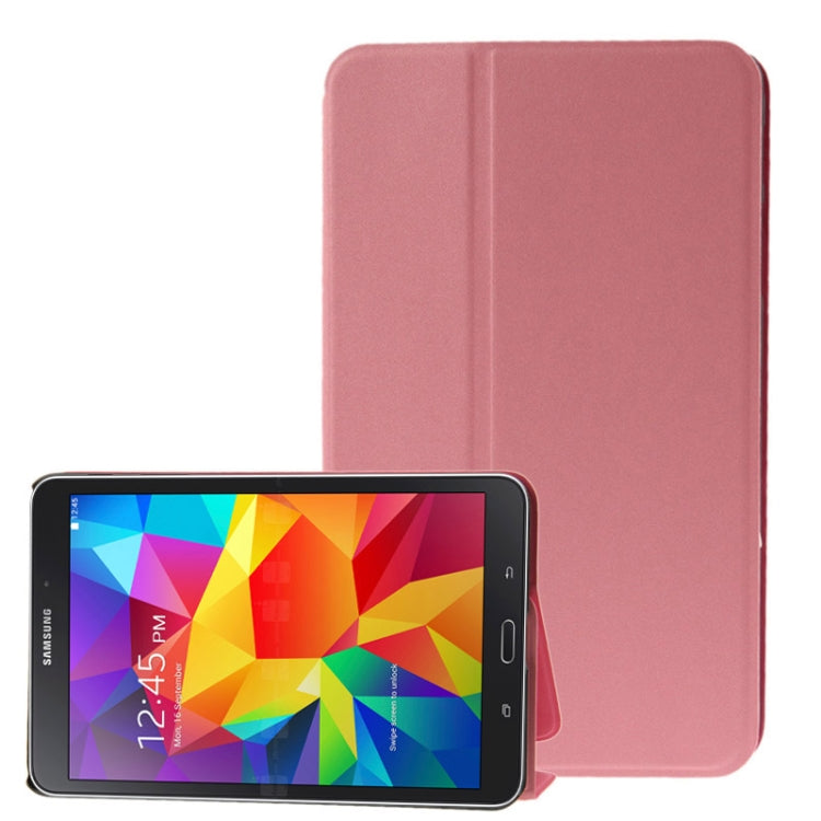 Frosted Texture Flip Leather Case with Holder for Galaxy Tab 4 8.0 / T330