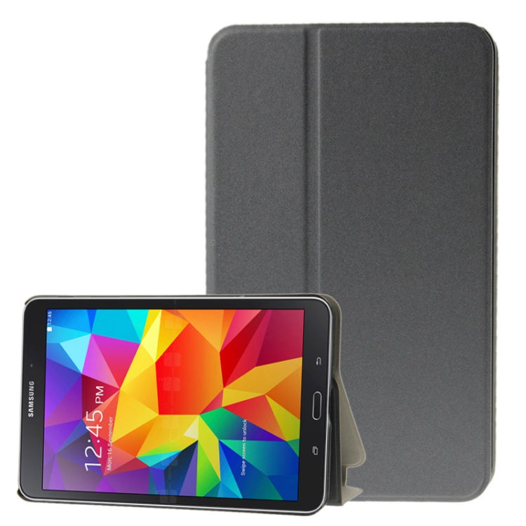 Frosted Texture Flip Leather Case with Holder for Galaxy Tab 4 8.0 / T330
