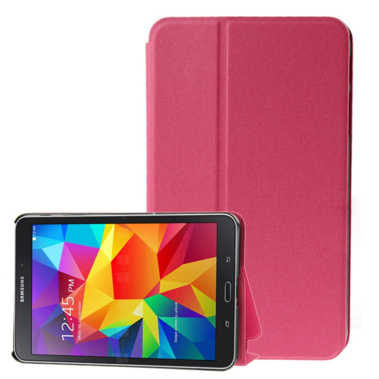 Frosted Texture Flip Leather Case with Holder for Galaxy Tab 4 8.0 / T330