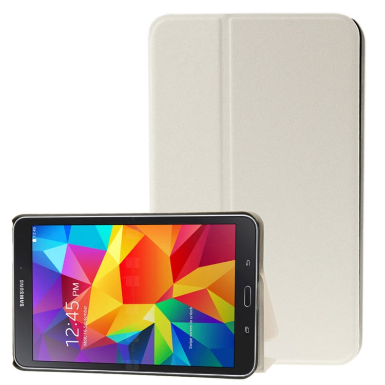 Frosted Texture Flip Leather Case with Holder for Galaxy Tab 4 8.0 / T330
