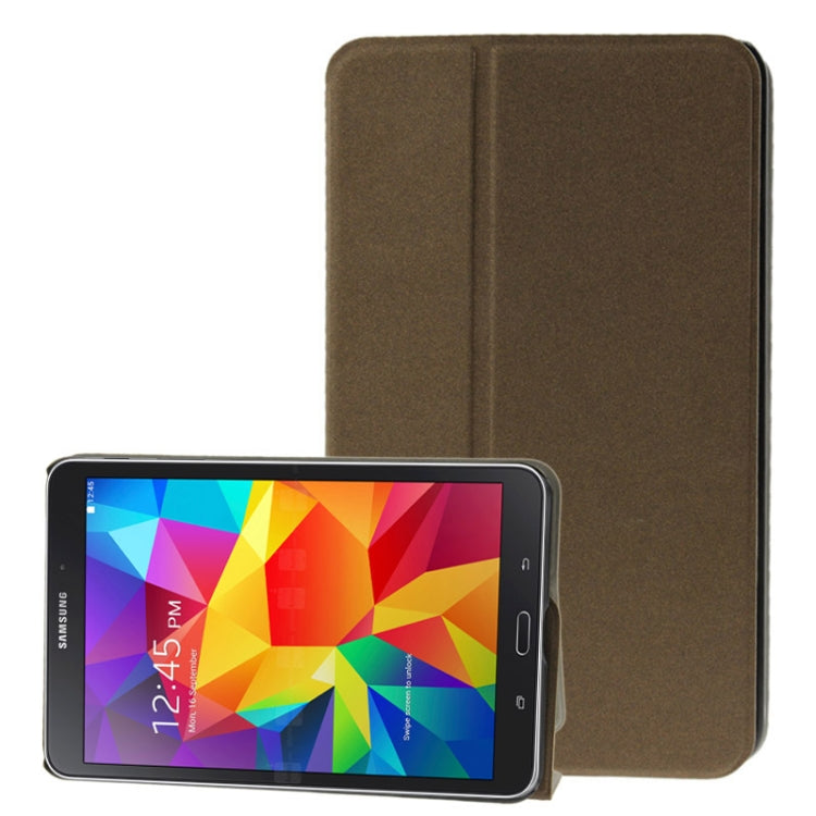 Frosted Texture Flip Leather Case with Holder for Galaxy Tab 4 8.0 / T330