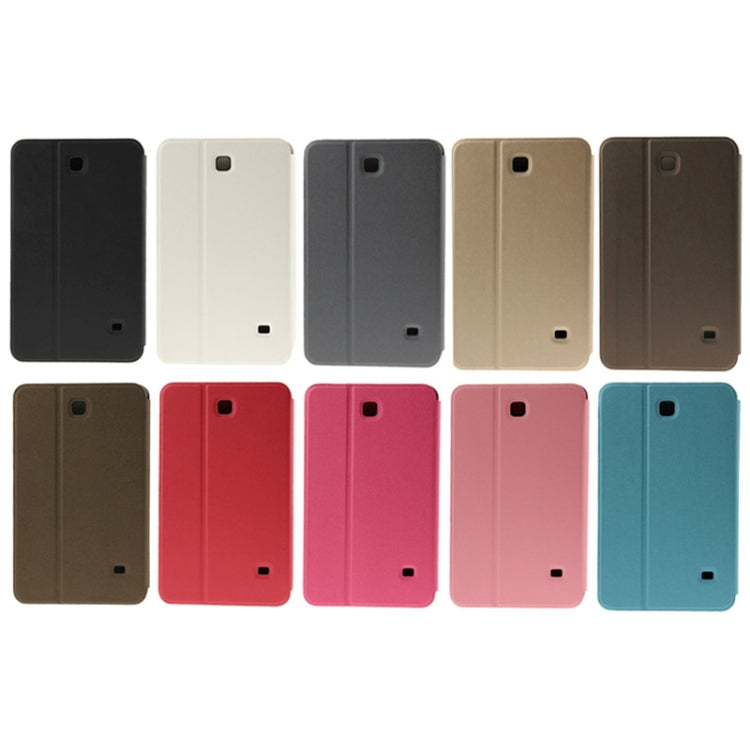 Frosted Texture Flip Leather Case with Holder for Galaxy Tab 4 8.0 / T330