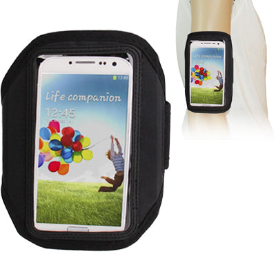 Sports Armband Case for Galaxy S IV / i9500 (Black)