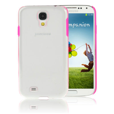 Transparent Plastic Case for Galaxy S IV / i9500