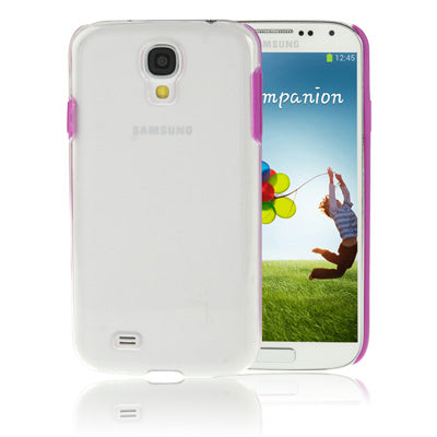 Transparent Plastic Case for Galaxy S IV / i9500