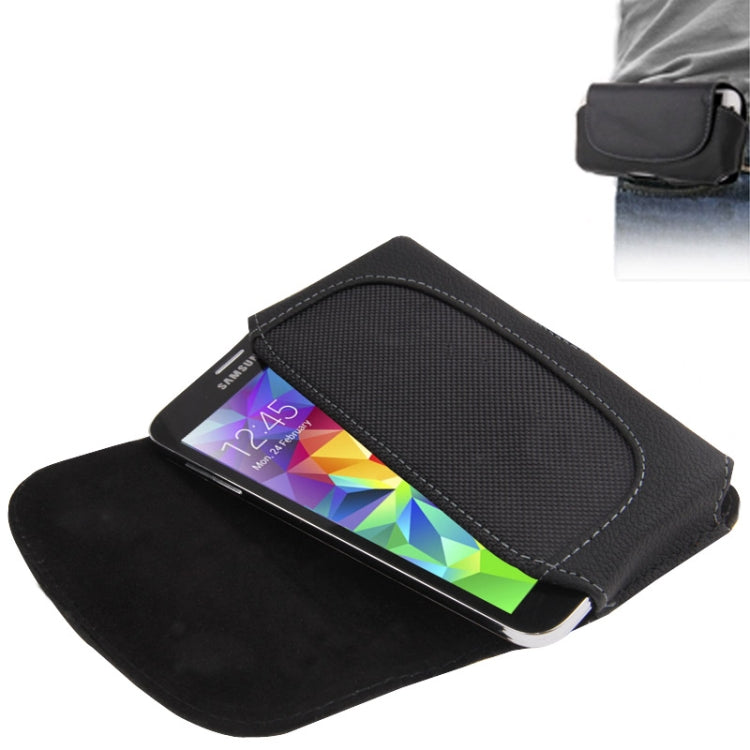 Wallet Style Lichi Texture Leather Case with Belt Clip for  iPhone 8 & 7  / iPhone 6, Galaxy S IV / i9500(Black)