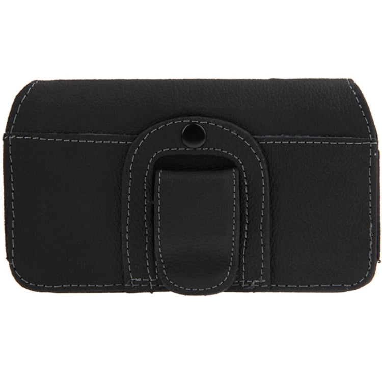 Wallet Style Lichi Texture Leather Case with Belt Clip for  iPhone 8 & 7  / iPhone 6, Galaxy S IV / i9500(Black)