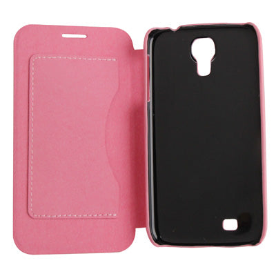 Dcool Natural Texture Horizontal Flip Leather Case with Credit Card Slots for Galaxy S IV / i9500