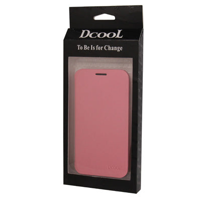 Dcool Natural Texture Horizontal Flip Leather Case with Credit Card Slots for Galaxy S IV / i9500