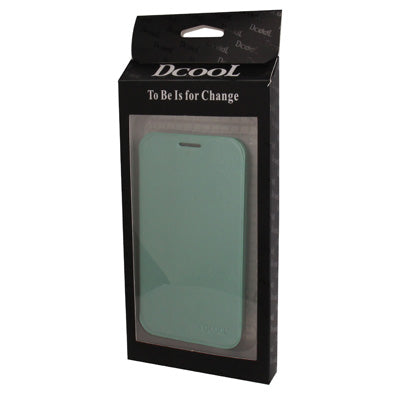Dcool Natural Texture Horizontal Flip Leather Case with Credit Card Slots for Galaxy S IV / i9500