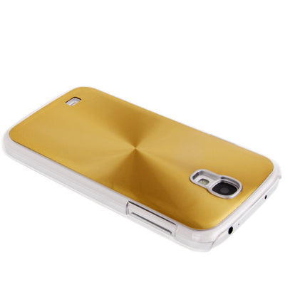 CD Texture Metal Paste Skin Crystal Case for Galaxy S IV / i9500