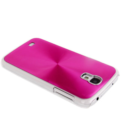 CD Texture Metal Paste Skin Crystal Case for Galaxy S IV / i9500